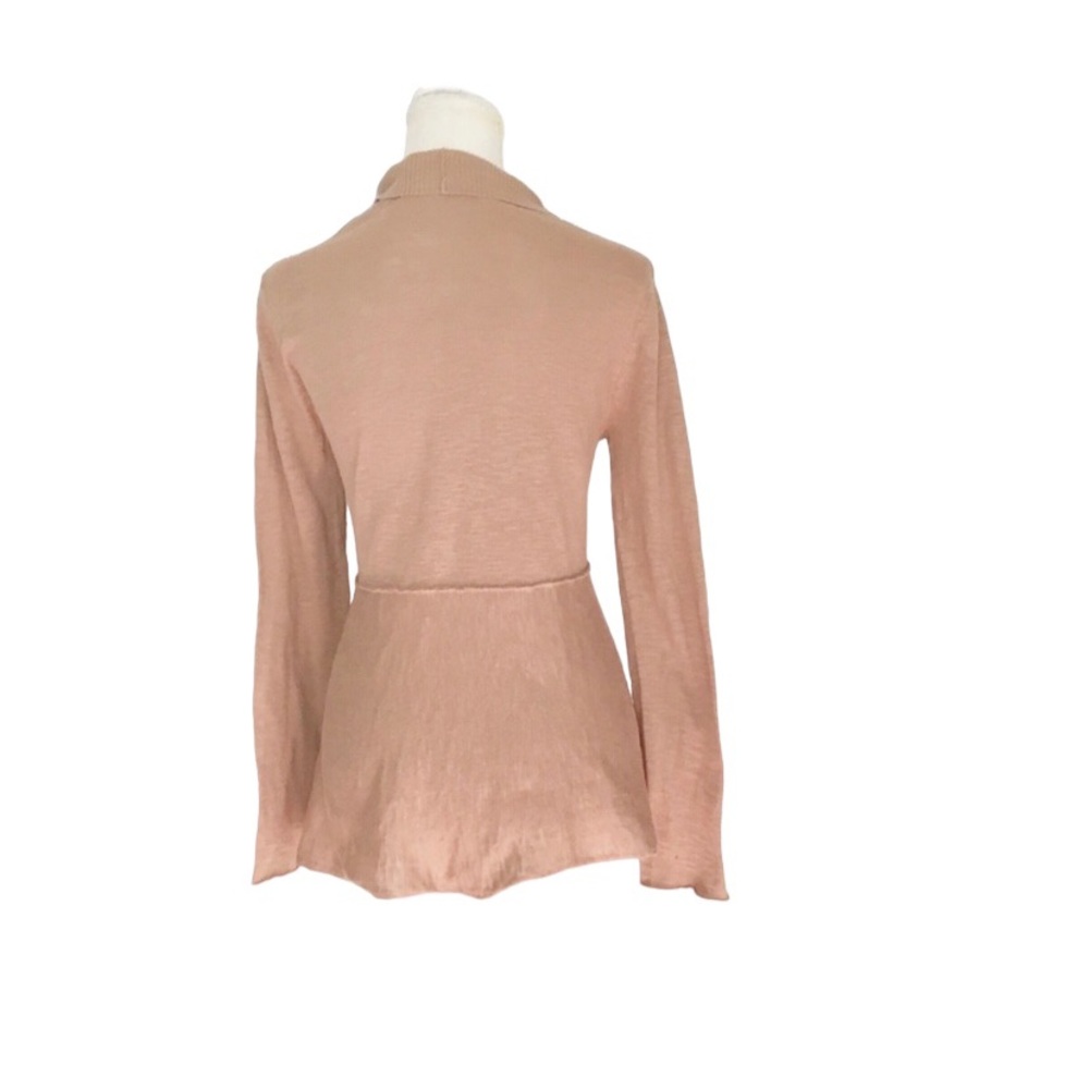 Grace Elements Tan Open Front Cardigan Size Large - image 2